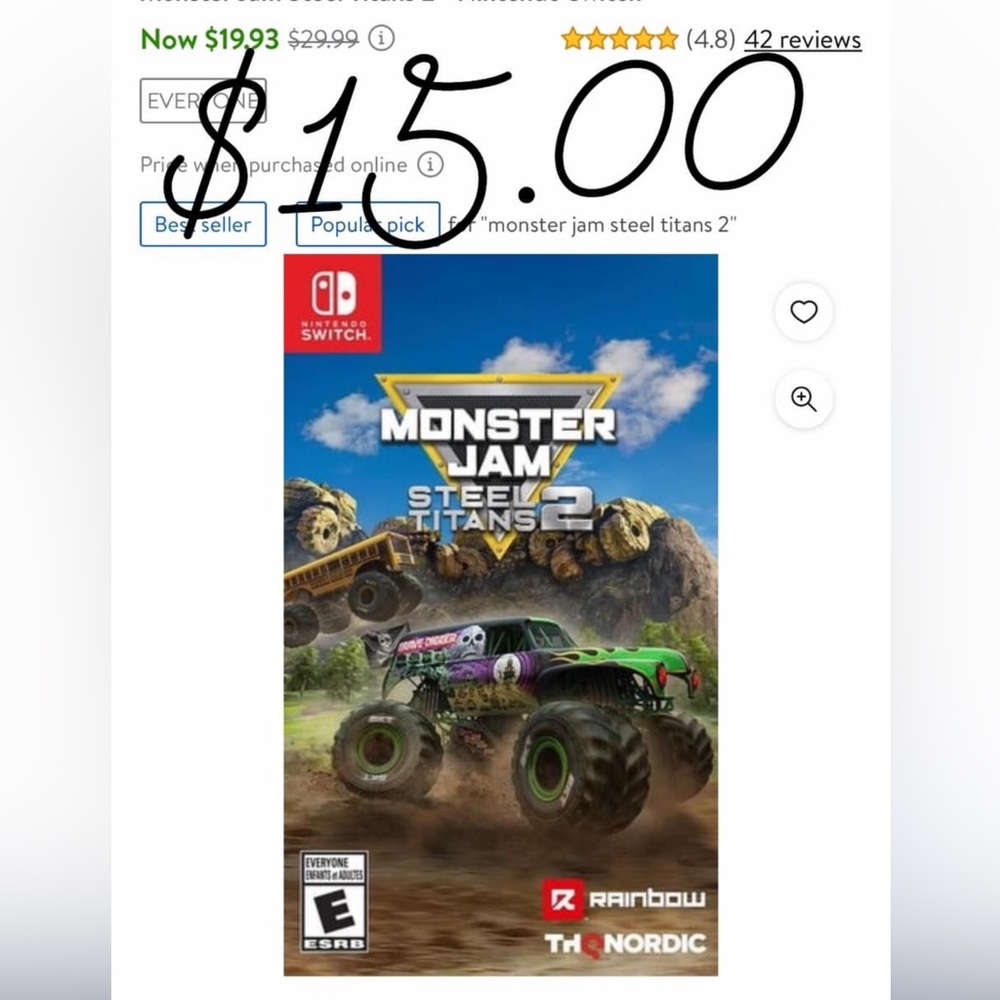 Nintendo switch game